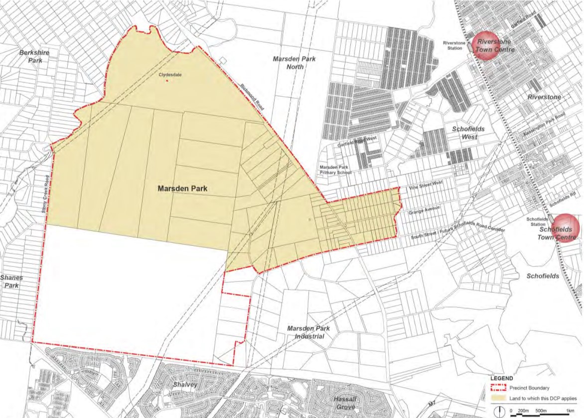 Precinct Land Application Map